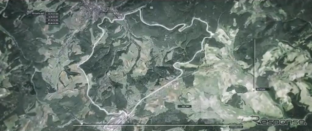 ゾンダR ニュルブルクリンクでの新記録達成のドキュメンタリー(画像は動画キャプチャー)