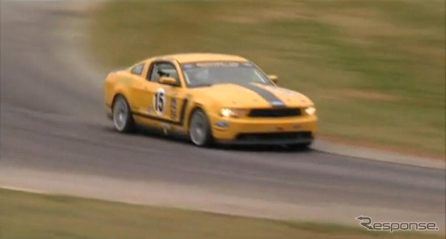 マスタング BOSS 302（画像は動画キャプチャー）