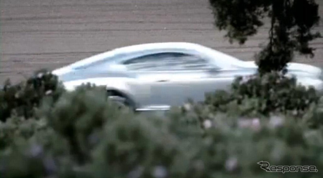 コンチネンタルGT ティーザー開始（画像は動画キャプチャー）