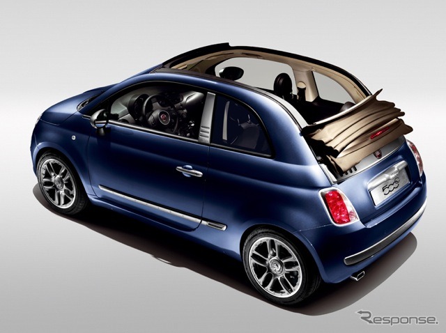 500C by Diesel。Fiat Cafeに展示される