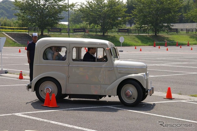 1947年に製造された「たま電気自動車」