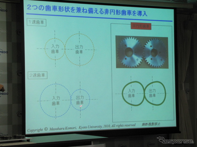 大型車の新変速システム