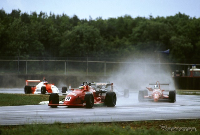 写真先頭。1991年、イギリスF3