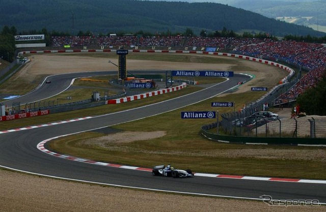【F1ヨーロッパGP決勝】ウィリアムズが1-2フィニッシュ