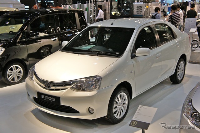 インド向け乗用車 エティオス