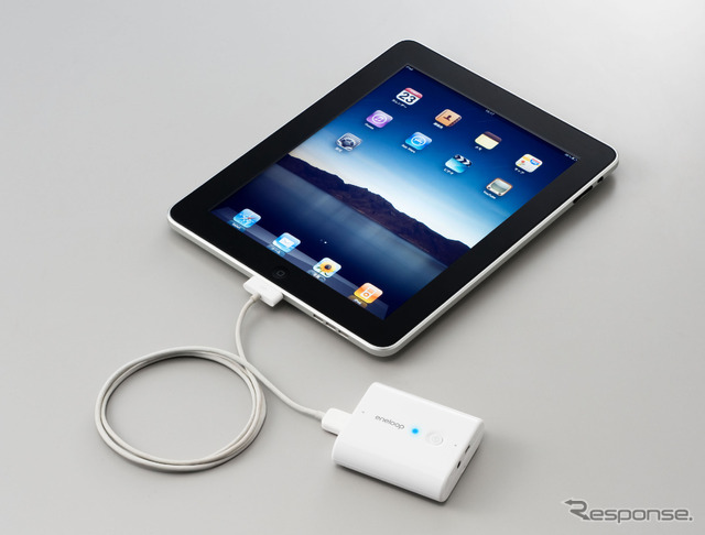 iPadとエネループ・モバイルブースターKBC-L2BS