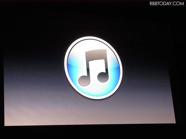 iTunesのロゴも大胆に変更された iTunesのロゴも大胆に変更された