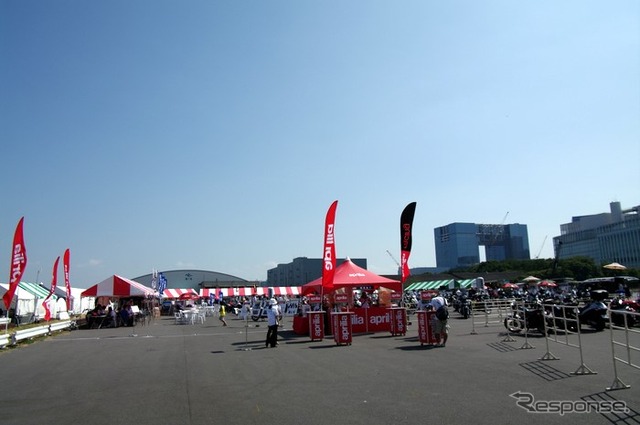 2010年9月4日・5日に開催されたFesta dall aprilia（フェスタ・ダル・アプリリア）