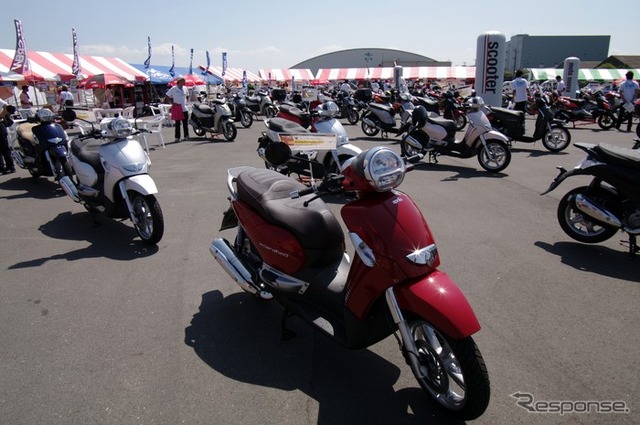 2010年9月4日・5日に開催されたFesta dall aprilia(フェスタ・ダル・アプリリア)