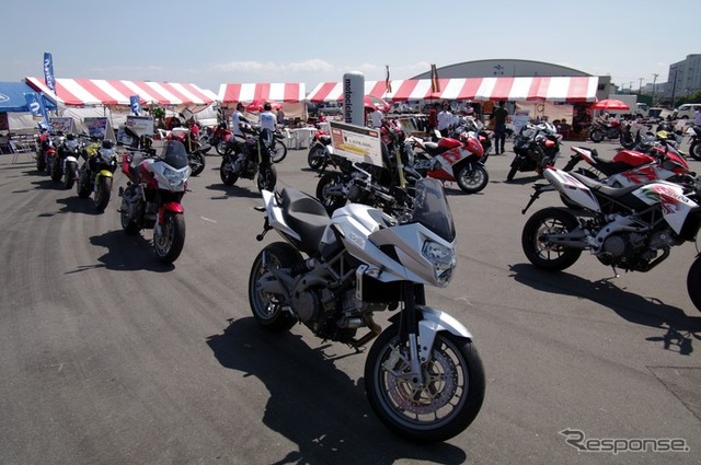 2010年9月4日・5日に開催されたFesta dall aprilia（フェスタ・ダル・アプリリア）