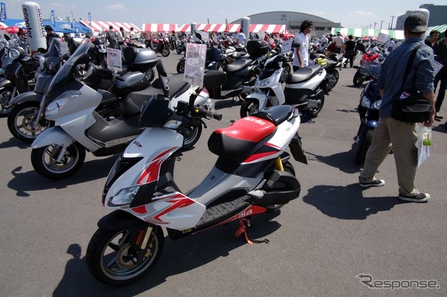 2010年9月4日・5日に開催されたFesta dall aprilia(フェスタ・ダル・アプリリア)