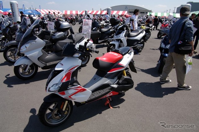 2010年9月4日・5日に開催されたFesta dall aprilia（フェスタ・ダル・アプリリア）