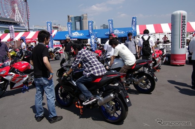 2010年9月4日・5日に開催されたFesta dall aprilia（フェスタ・ダル・アプリリア）