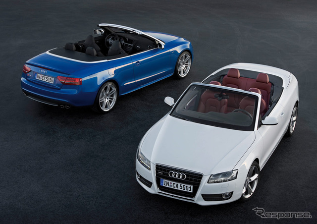 S5カブリオレとA5カブリオレ