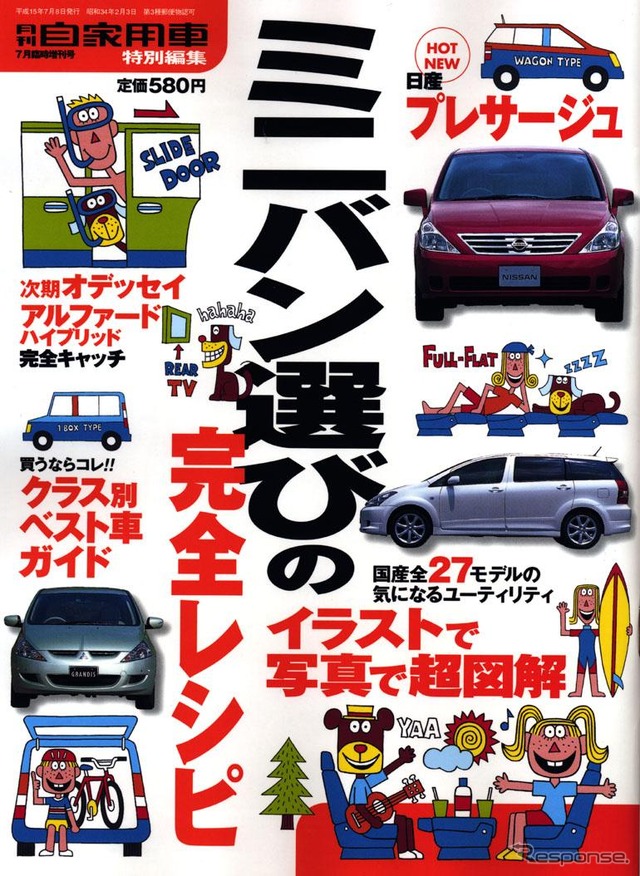 ミニバンのクラス別ベスト!!　6つの項目を徹底チェック
