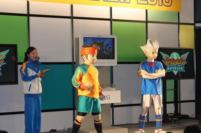 【TGS 2010】ステージも大盛り上がり~Wii『イナズマイレブン ストライカーズ』 【TGS 2010】ステージも大盛り上がり~Wii『イナズマイレブン ストライカーズ』
