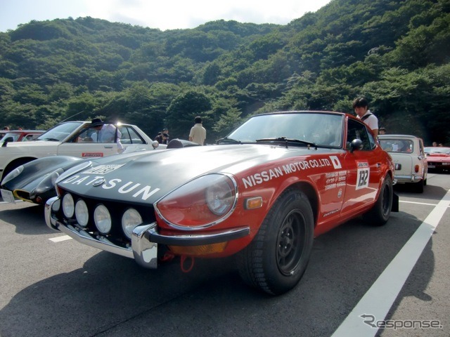 ラリー仕様に仕立てられたフェアレディ240Z
