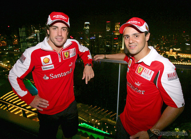 アロンソとマッサ
