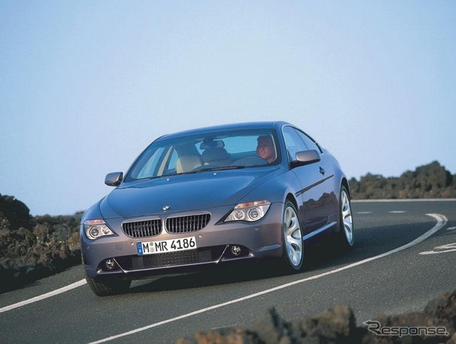 【写真蔵】新型BMW『6シリーズ』クーペがここまで見えた