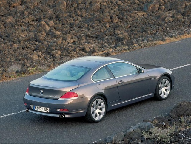 【写真蔵】新型BMW『6シリーズ』クーペがここまで見えた