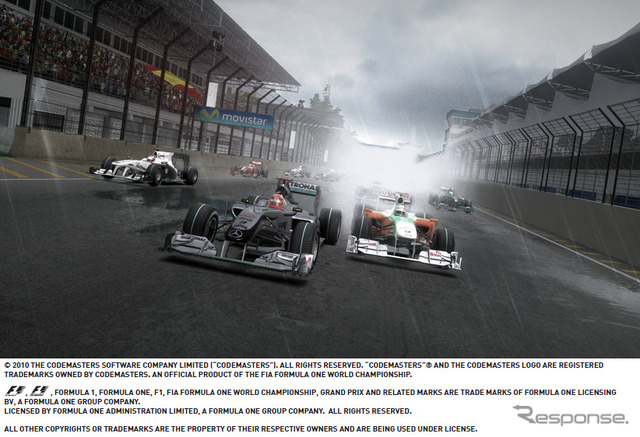 F1 2010(※写真はすべて開発中のもの)