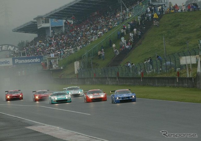 【JGTC】スカイライン『GT-R』、雨の富士を席捲!!