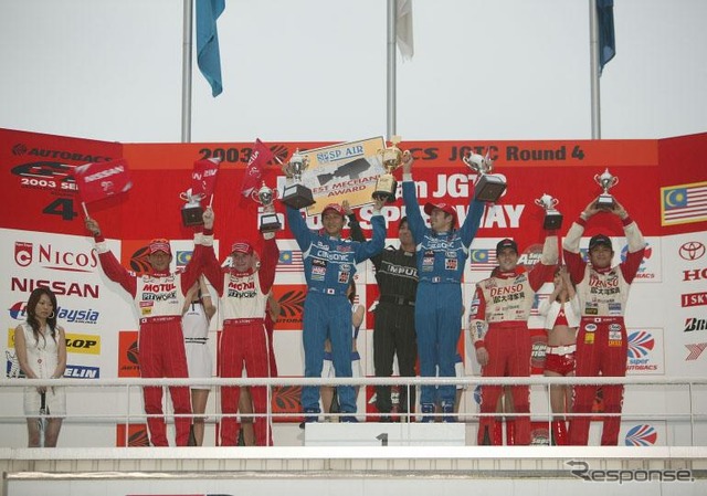 【JGTC】スカイライン『GT-R』、雨の富士を席捲!!