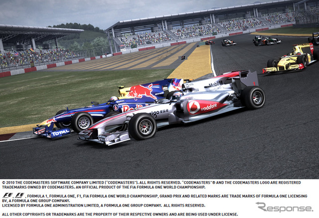 F1 2010(※写真はすべて開発中のもの)