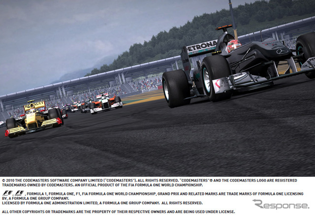 F1 2010(※写真はすべて開発中のもの)