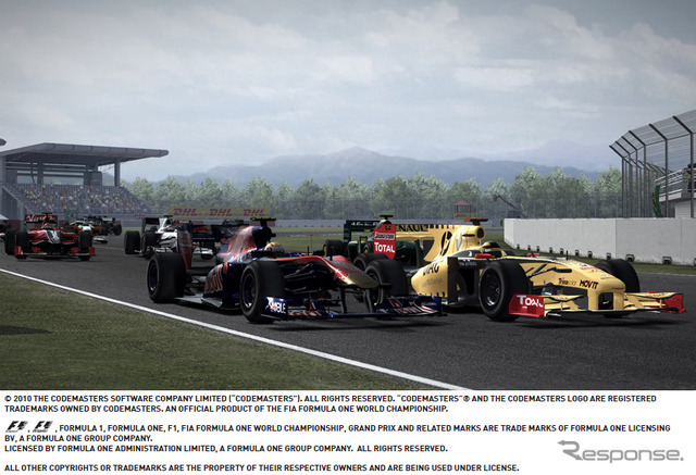 F1 2010(※写真はすべて開発中のもの)