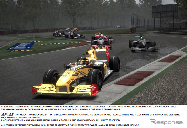 F1 2010(※写真はすべて開発中のもの)