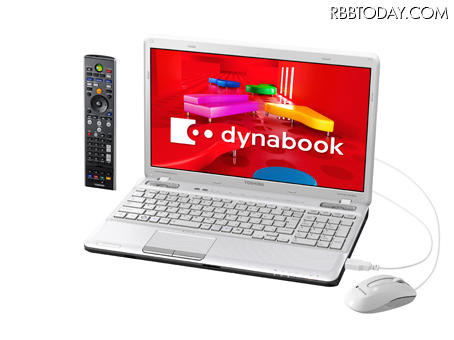 「dynabook Qosmio T560/T4シリーズ」(ベルベッティホワイト) 「dynabook Qosmio T560/T4シリーズ」(ベルベッティホワイト)