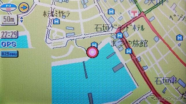 【カーナビ2003夏の陣】海の中を走る?　誤差、最大で793mも