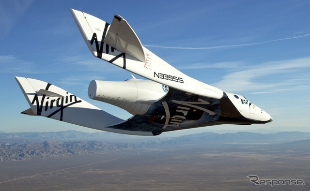 VSSエンタープライズ自由滑空飛行
