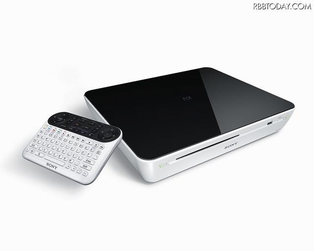 「Sony Internet TV Blu-ray Disc Player」(NSZ-GT1)は、既存のテレビと接続することで「Sony Internet TV」の機能を利用できる。価格は$399.99。 「Sony Internet TV Blu-ray Disc Player」(NSZ-GT1)は、既存のテレビと接続することで「Sony Internet TV」の機能を利用できる。価格は$399.99。