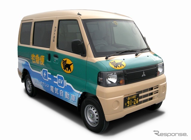 軽商用電気自動車の集配実証走行試験を開始