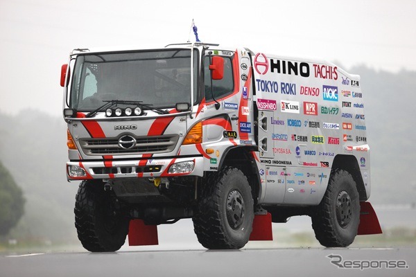 日野チームスガワラ、参戦予定車（20回連続参戦記念カラーリング）