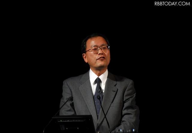 KDDI代表取締役執行役員専務 田中孝司氏 KDDI代表取締役執行役員専務 田中孝司氏