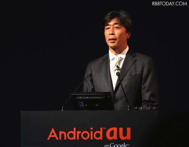 KDDI コンシューマ事業本部 サービス・プロダクト企画本部長 増田和彦氏 KDDI コンシューマ事業本部 サービス・プロダクト企画本部長 増田和彦氏