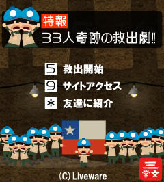 33人奇跡の救出劇 33人奇跡の救出劇