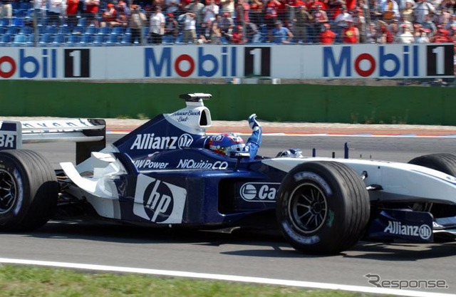【F1ドイツGPリザルト】蒼い稲妻、白い疾走