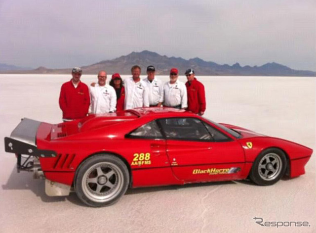 275.4マイル/h（約443km/h）を記録した288GTO