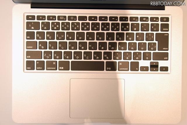 フルキーボードを搭載 フルキーボードを搭載