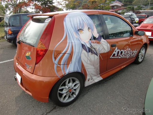 イタ車の痛車も参加