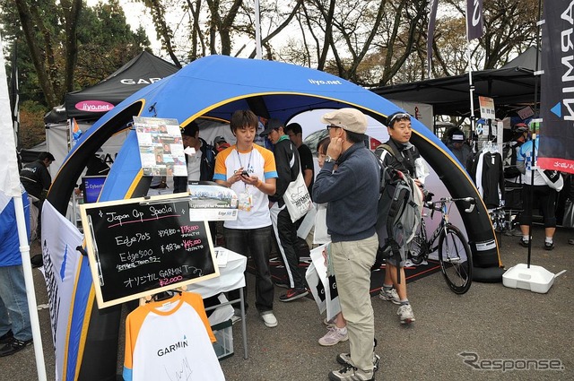 GARMINブース