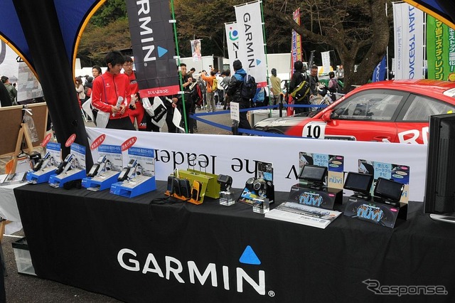 GARMINブース