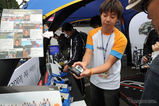 GARMINブース