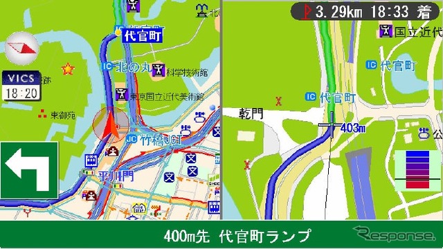 ナビ画面