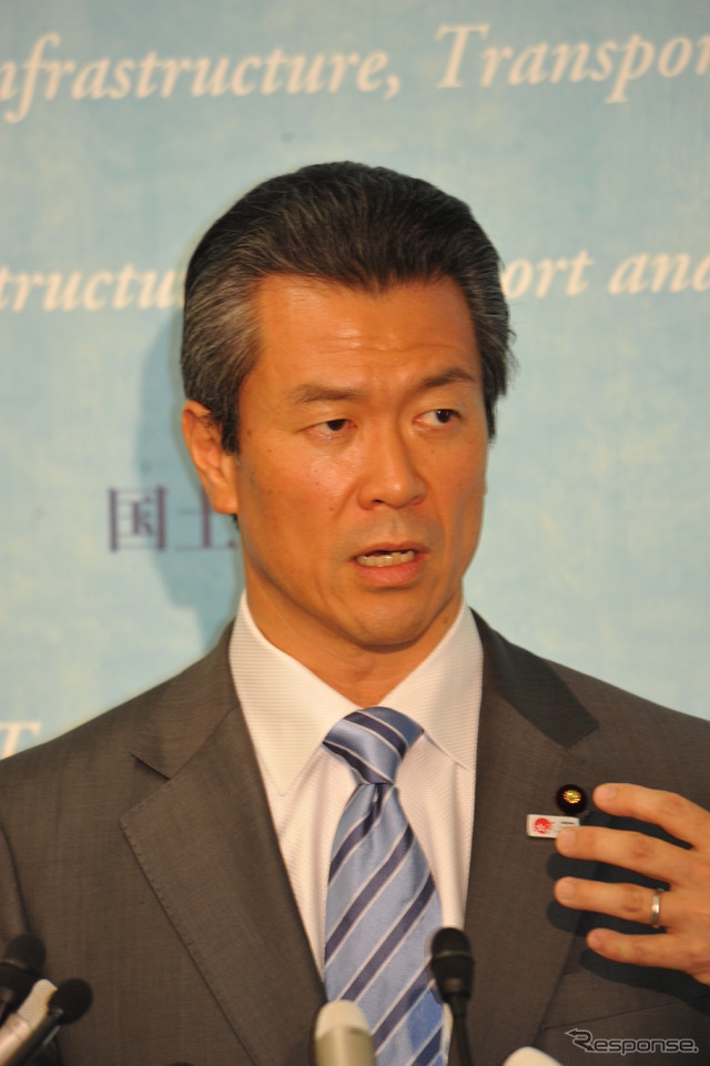 馬淵澄夫国交省 撮影=石田信一郎