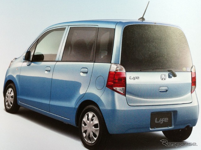 ホンダの軽自動車「ライフ」、顔を大幅に変えてマイナーチェンジ